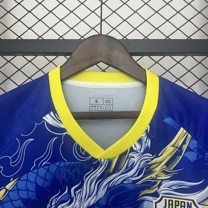 Fan Version Japan 2024 Blue Special Edition Soccer Jersey Football Shirt