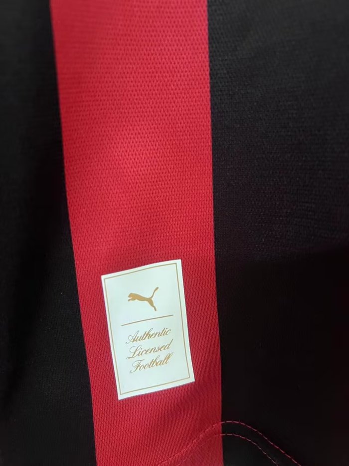 Long Sleeve 2024-2025 AC Milan 125th Anniversary Soccer Jersey AC Football Shirt