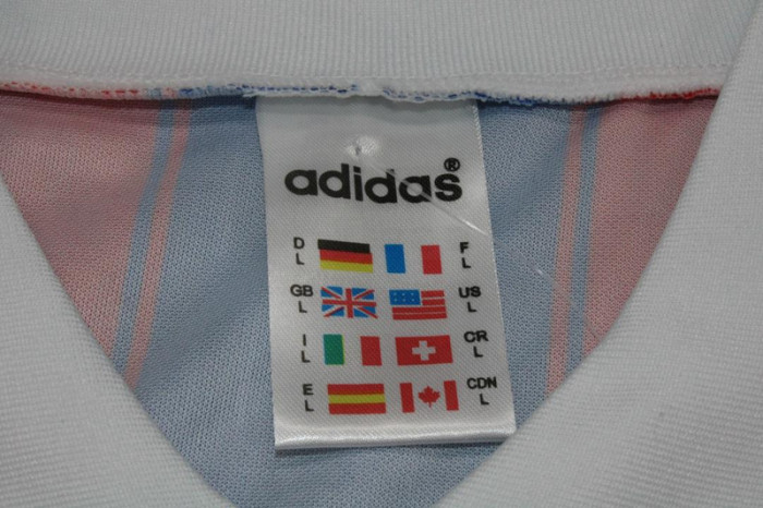 with League Patch Retro Jersey 1995-1997 Bayern Munich Home Soccer Jersey Vintage Football Shirt
