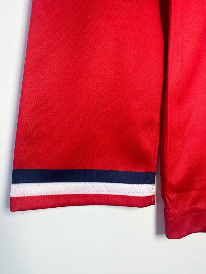 Long Sleeve Retro Jersey 2019-2020 Chivas Away Red Soccer Jersey Vintage Football Shirt