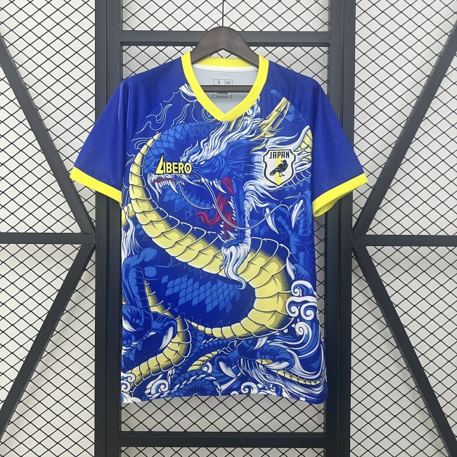 Fan Version Japan 2024 Blue Special Edition Soccer Jersey Football Shirt