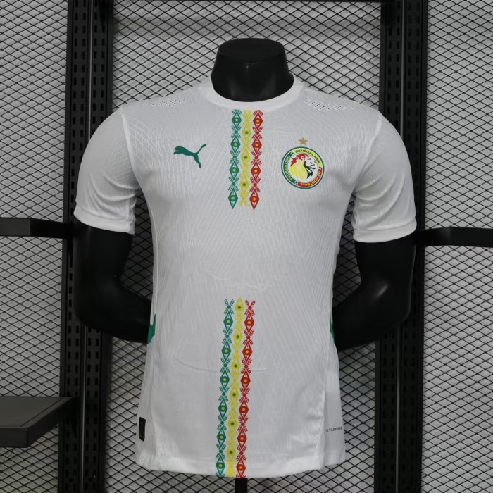 Player Version 2025 Senegal Home Soccer Jersey Football Shirt