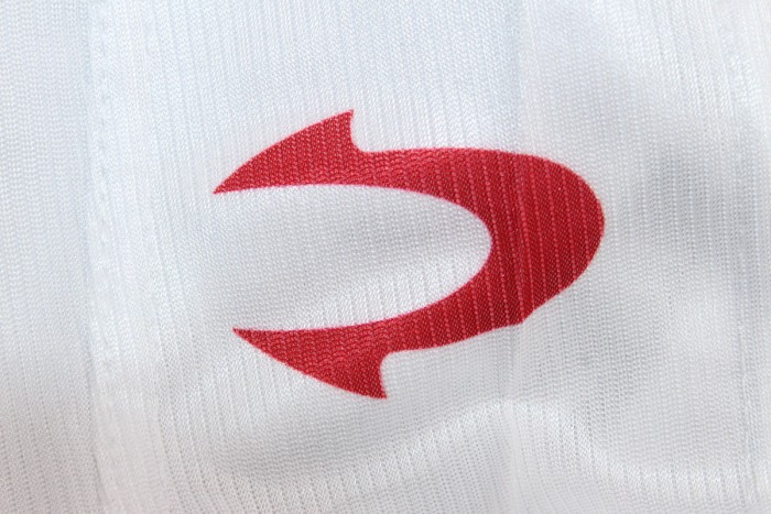 with LFP Patch Retro Jersey 2001-2002 Mallorca Away White Soccer Jersey Vintage Football Shirt