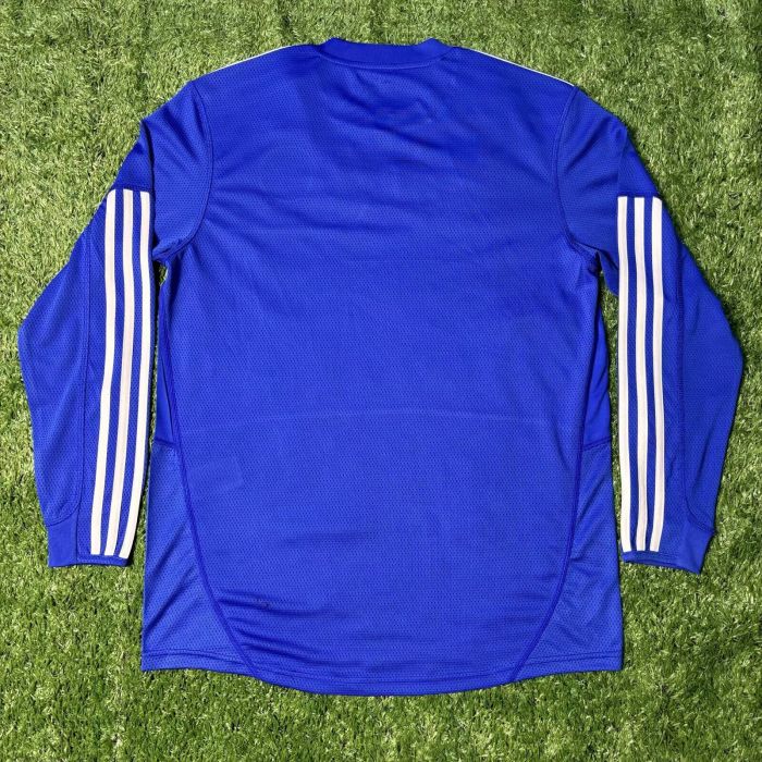 Long Sleeve Retro Jersey 2009-2010 Chelsea Home Blue Soccer Jersey Vintage Football Shirt