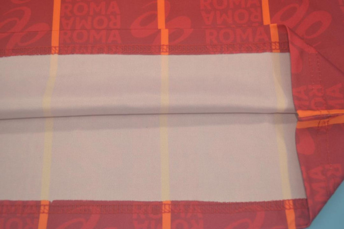 with Serie A Patch Retro Jersey 1996-1997 As Roma Home Soccer Jersey Vintage Football Shirt
