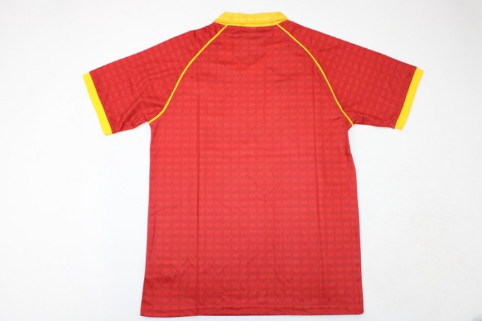 Retro Jersey 1990-1991 As Roma Home Soccer Jersey Vintage Football Shirt