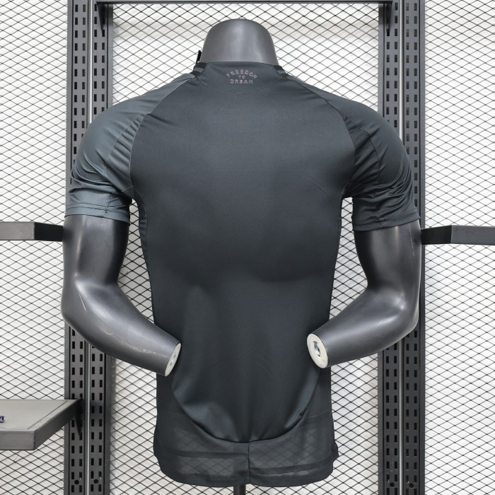 Player Version 2025-2026 Inter Miami Away Black Soccer Jersey Football Shirt
