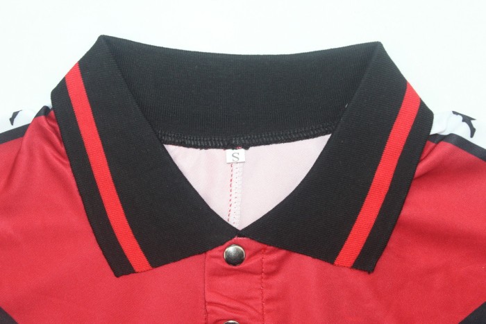 with Sponor Logo Retro Jersey 1994-1995 Mallorca Home Soccer Jersey Vintage Football Shirt