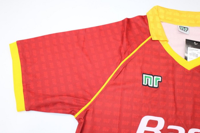 Retro Jersey 1990-1991 As Roma Home Soccer Jersey Vintage Football Shirt