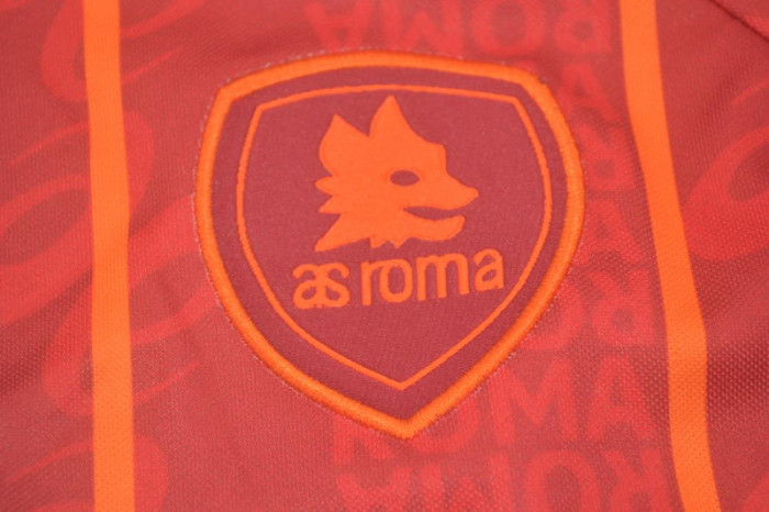 with Serie A Patch Retro Jersey 1996-1997 As Roma Home Soccer Jersey Vintage Football Shirt