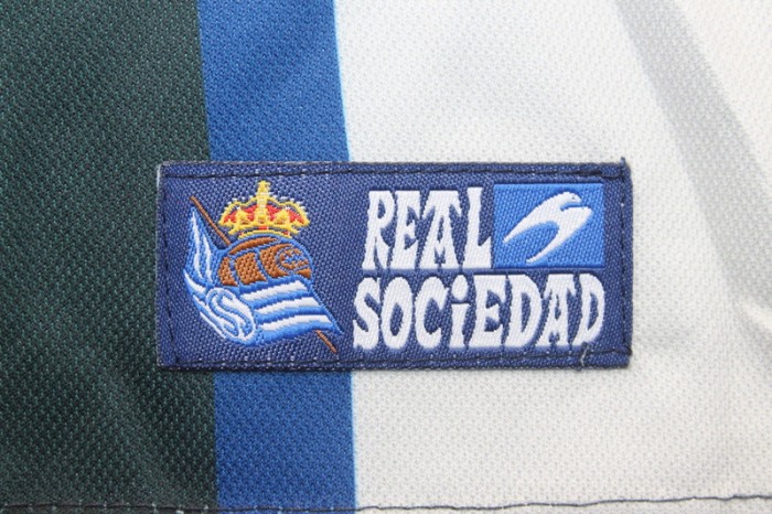 Retro Jersey 2000-2002 Real Sociedad Away Soccer Jersey Vintage Football Shirt