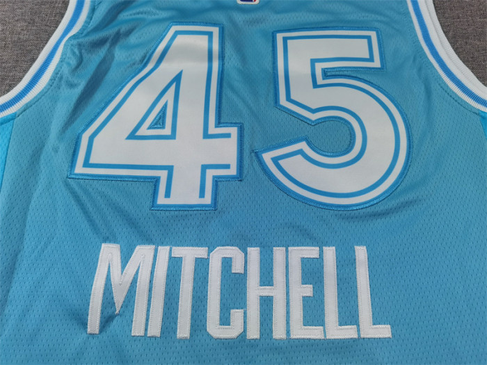 2025 City Edition Cleveland Cavaliers 45 MITCHELL Blue NBA Jersey Basketball Shirt