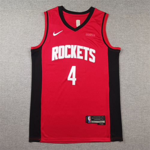Houston Rockets Green 4 Red Basketball Shirt NBA Jersey