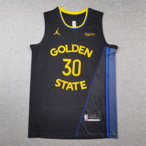 2025 Statement Edition Warriors 30 CURRY NBA Jersey Black Basketball Shirt