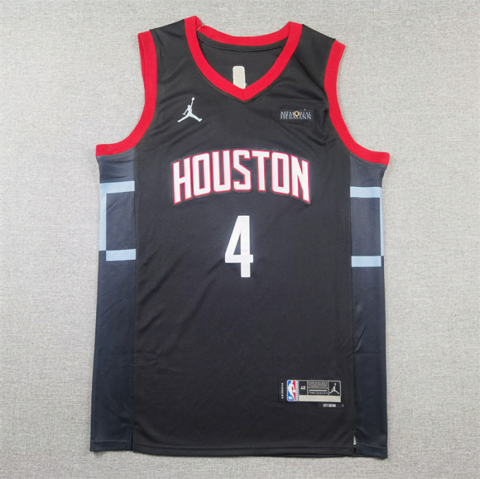 Houston Rockets Green 4 Black Basketball Shirt NBA Jersey