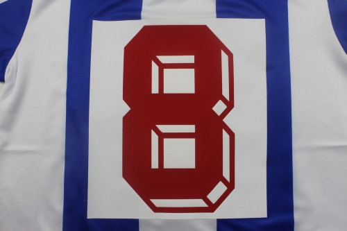 with Patch Retro Jersey 1986-1987 Porto 8 Home Soccer Jersey Vintage Football Shirt