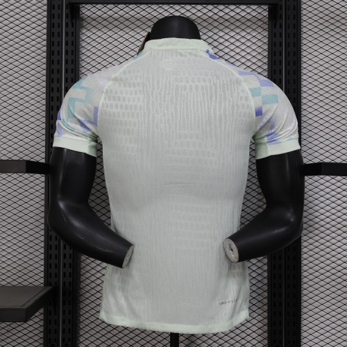 with Sponor Logo Player Version 2025-2026 Inter Milan Away White Soccer Jersey Football Shirt
