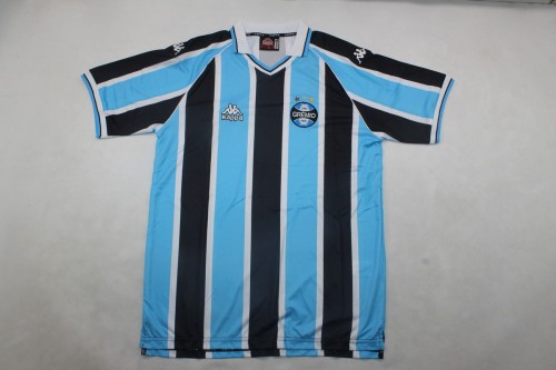 Retro Jersey 2001 Gremio RONALDINHO 10 Home Soccer Jersey Vintage Football Shirt
