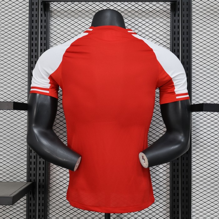 Player Version 2025-2026 Arsenal Red Footbal Shirt Soccer Jersey