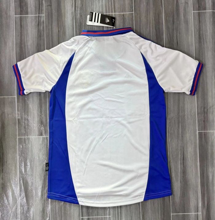 with Patch Retro Jersey 2000 Yugoslavia Away White Soccer Jersey Vintage Football Shirt