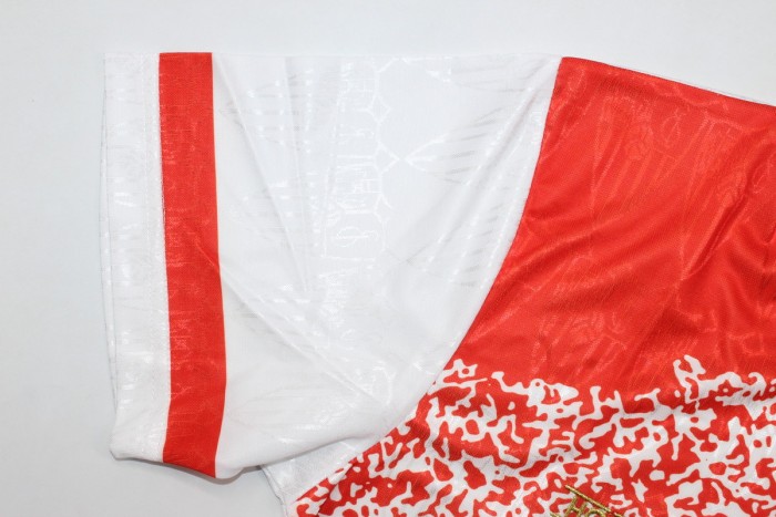 Retro Jersey 1993-1994 Sevilla SUKER 9 Home Soccer Jersey Vintage Football Shirt