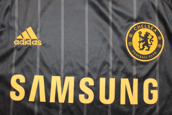 Retro Jersey 2010-2011 Chelsea Third Away Black Soccer Jersey Vintage Football Shirt