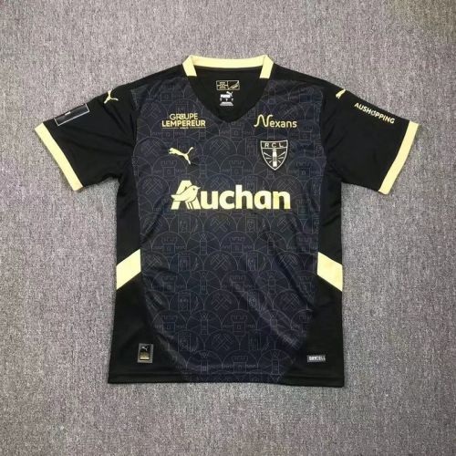 Maillot Lens Fan Version 2024-2025 RC Lens Black Special Edition Soccer Jersey Football Shirt