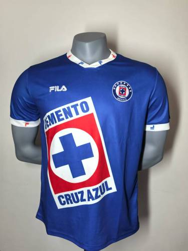 Retro Jersey 1997 Cruz Azul Home Soccer Jersey Vintage Football Shirt