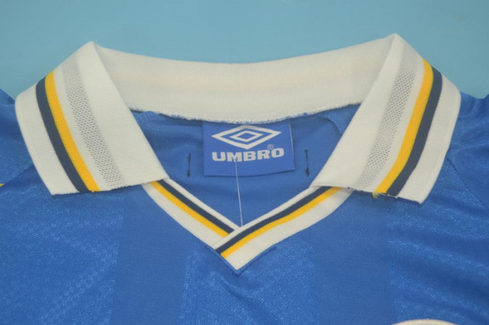 with EPL Patch Retro Jersey Chelsea 1997-1999 Home Blue Soccer Jersey Vintage Football Shirt