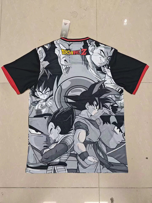 Fan Version Japan 2024 Grey Comic Soccer Jersey Football Shirt