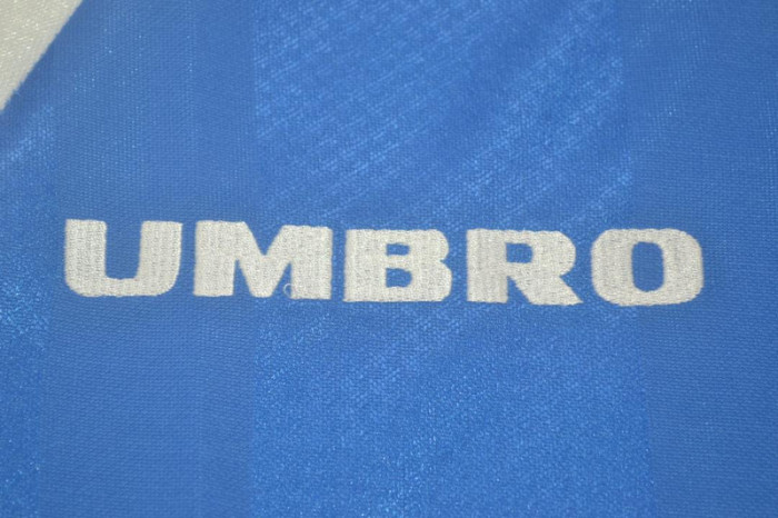 with EPL Patch Retro Jersey Chelsea 1997-1999 Home Blue Soccer Jersey Vintage Football Shirt