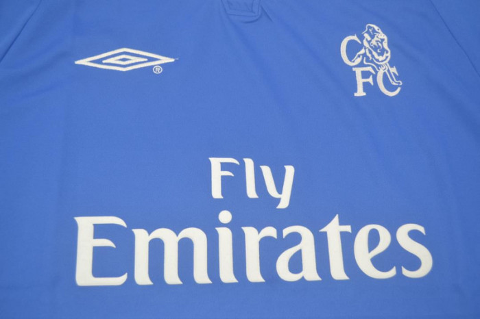 Retro Jersey 2001-2003 Chelsea Home Blue Soccer Jersey Vintage Football Shirt