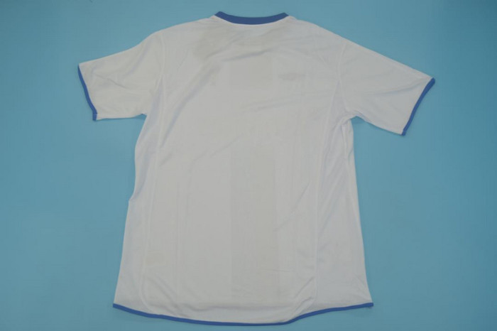 with UCL Patch Retro Jersey 2003-2005 Chelsea Away White Soccer Jersey Vintage Football Shirt