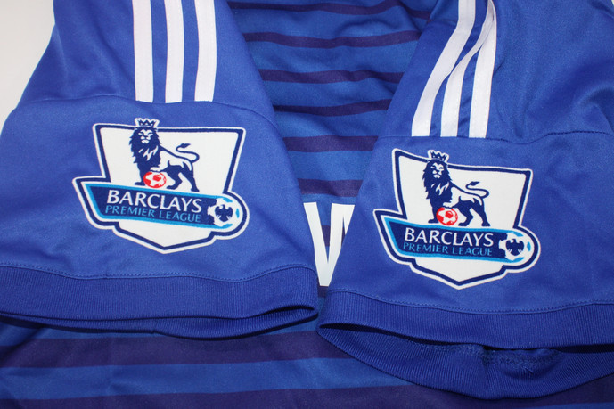 with EPL Patch Retro Jersey 2014-2015 Chelsea DIEGO COSTA 19 Home Soccer Jersey Vintage Football Shirt