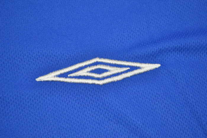 with EPL Patch Retro Jersey 2003-2005 Chelsea Home Soccer Jersey Blue Vintage Football Shirt