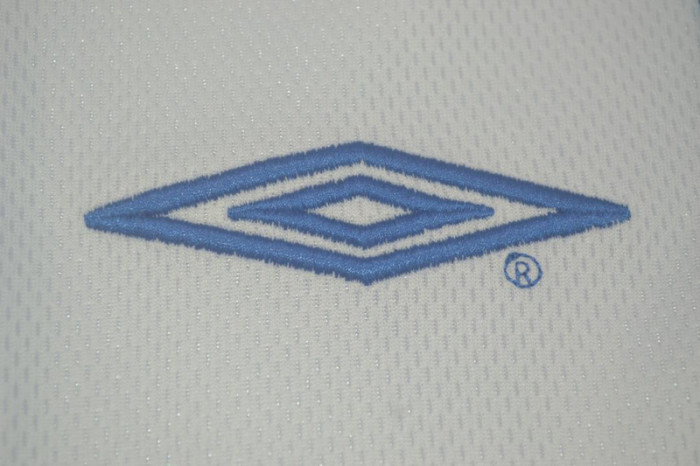 with UCL Patch Retro Jersey 2003-2005 Chelsea Away White Soccer Jersey Vintage Football Shirt