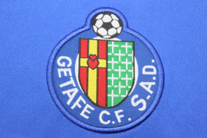 with LFP Patch Retro Jersey 2009-2010 Getafe Home Soccer Jersey Vintage Football Shirt
