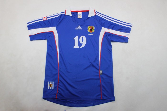 Retro Jersey Japan 1999 SUJIRO KIMIMAME 19 Home Blue Soccer Jersey Vintage Football Shirt
