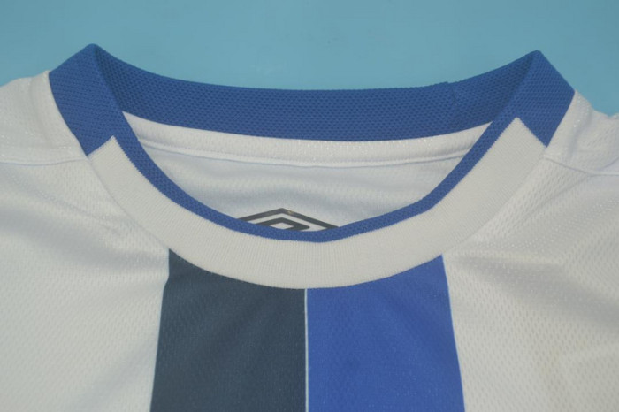 with UCL Patch Retro Jersey 2003-2005 Chelsea Away White Soccer Jersey Vintage Football Shirt