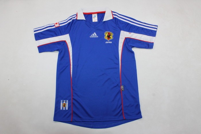 Retro Jersey Japan 1999 Home Blue Soccer Jersey Vintage Football Shirt