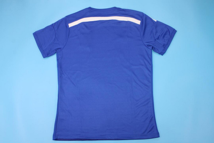 with Front Lettering Retro Jersey 2014-2015 Chelsea Capital One Cup Final Home Soccer Jersey Vintage Football Shirt