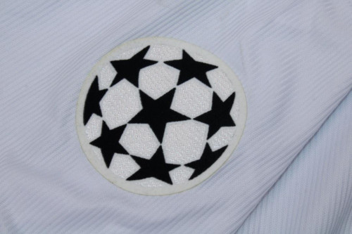 with UCL Patch Retro Jersey 1998-2000 Chelsea Away White Soccer Jersey Vintage Football Shirt