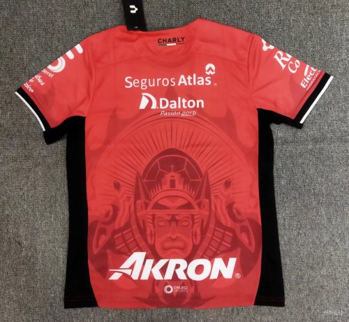 Fan Version 2024-2025 Club Atlas Third Away Red Soccer Jersey Football Shirt