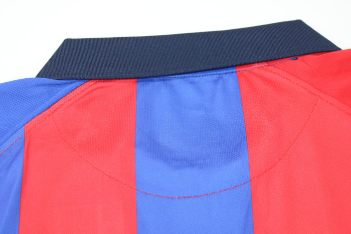 Retro Jersey 2001-2002 Barcelona Home Soccer Jersey Vintage Football Shirt