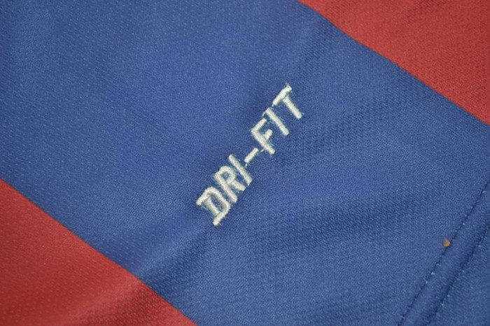 with LFP Patch Retro Jersey 2010-2011 Barcelona Home Soccer Jersey Vintage Football Shirt