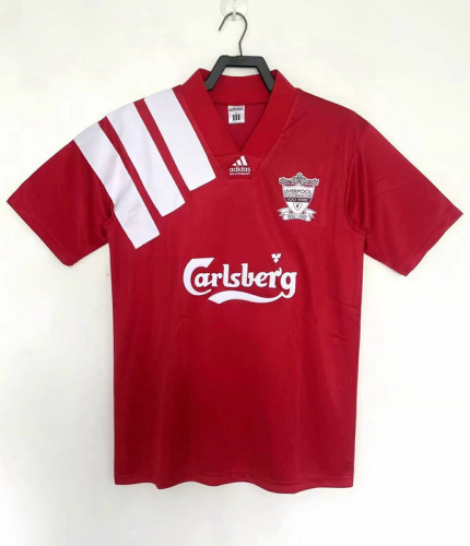Retro Jersey 1992-1993 Liverpool Home Soccer Jersey Vintage Football Shirt