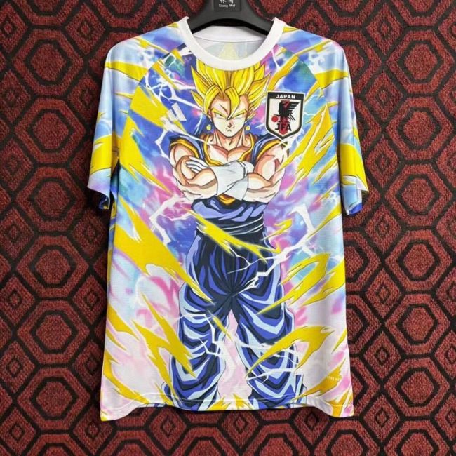Fan Version Japan 2024 Colorful Comic Soccer Jersey Football Shirt