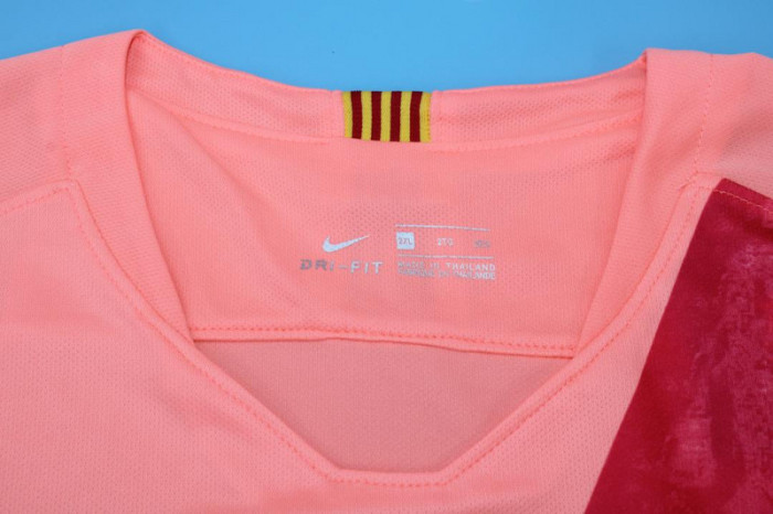Retro Jersey 2018-2019 Barcelona Third Away Pink Soccer Jersey Vintage Football Shirt