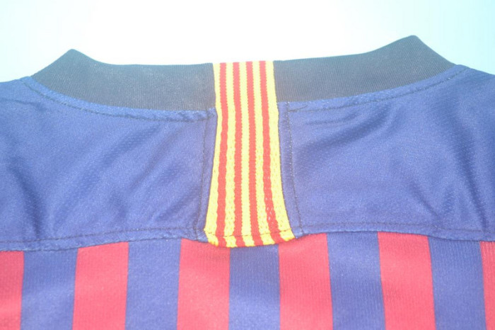 Retro Jersey 2018-2019 Barcelona Home Red/Blue Soccer Jersey Vintage Football Shirt