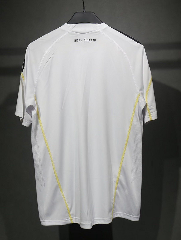 Player Version Retro Jersey 2009-2010 Real Madrid Home Soccer Jersey Vintage Real Football Shirt